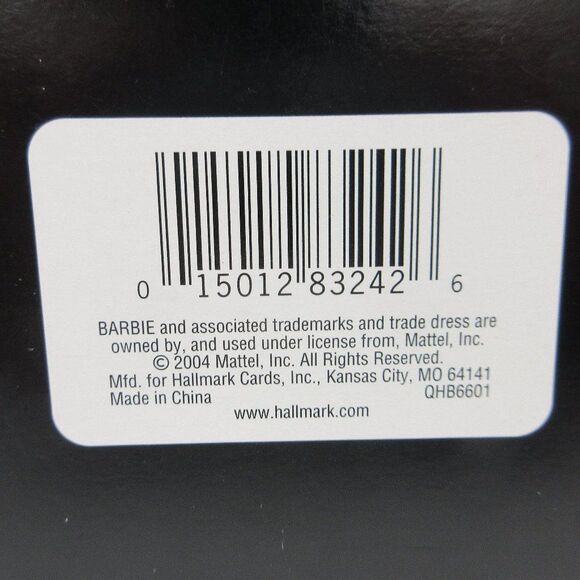 HALLMARK Christmas Keepsake Ornament 45th Anniversary BARBIE Lighted Stand‎ 2004 - Picture 15 of 16